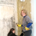 scenes from the renovation