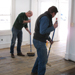 scenes from the renovation