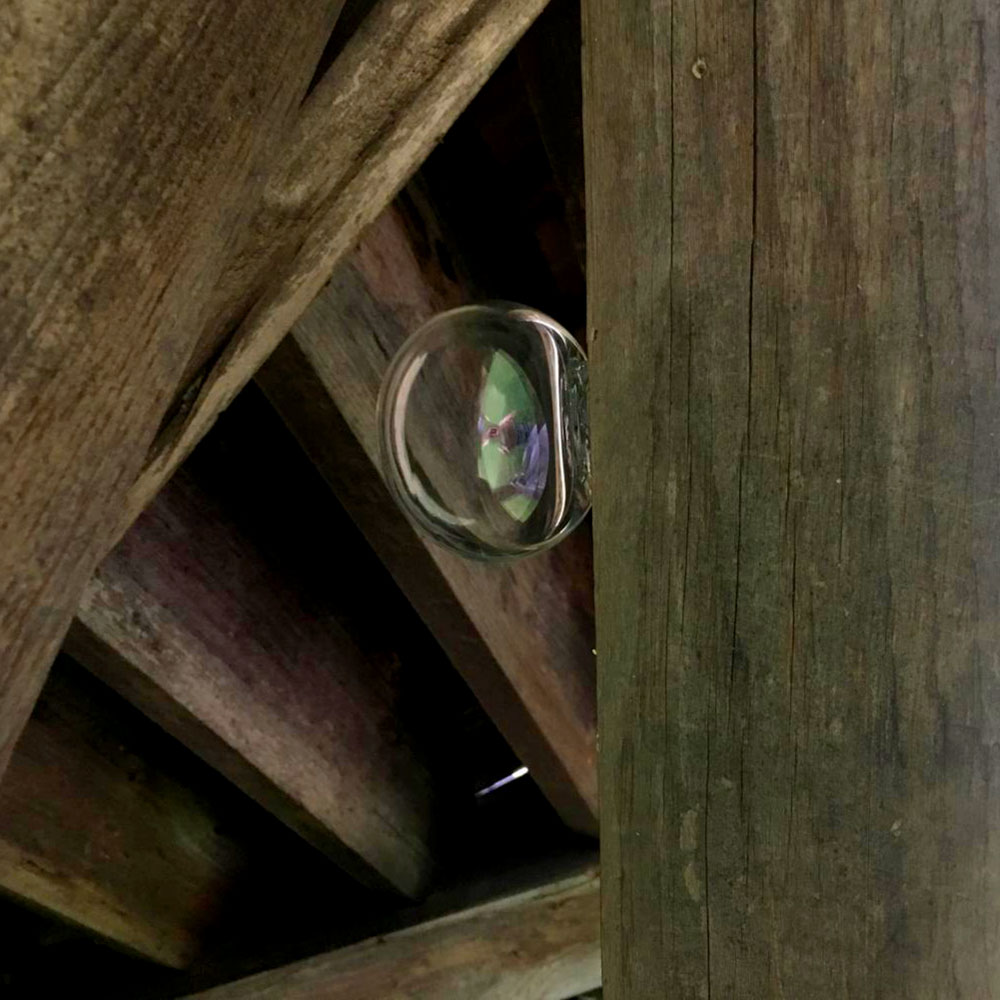 Merwinsville Hotel glass sphere treasure hunt