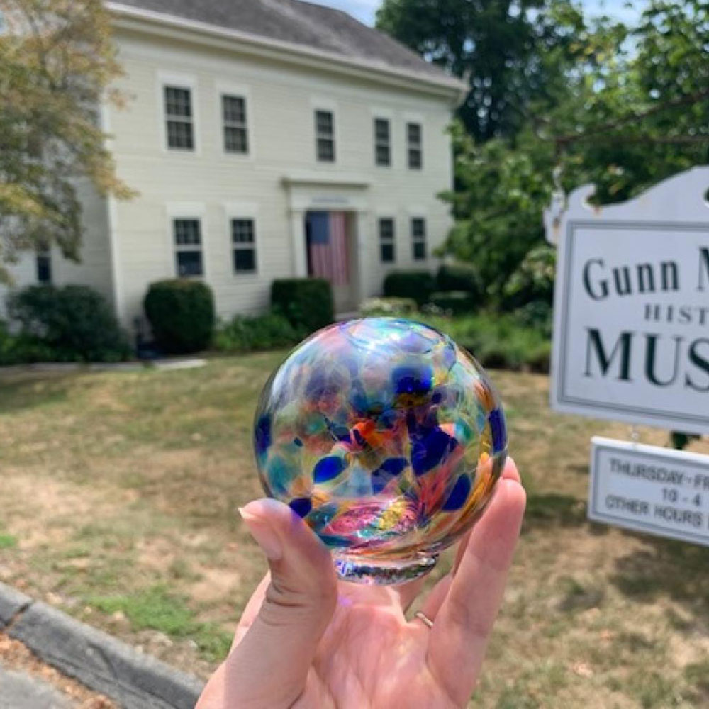 Merwinsville Hotel glass sphere treasure hunt